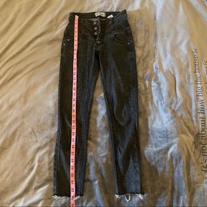 Women Black High Rise Skinny Jeans
